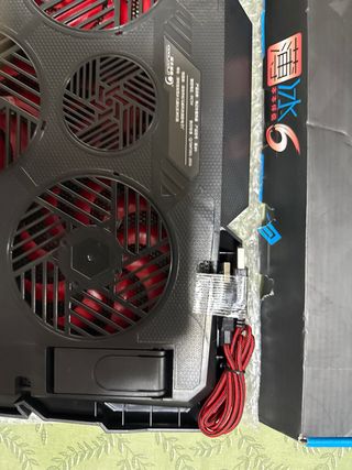 Base Refrigeradora Portátil Coolcold 5 Ventiladore