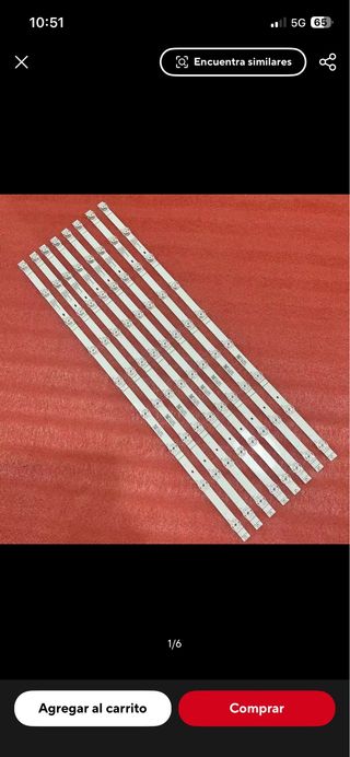 Tiras LED Hisense 70A6G