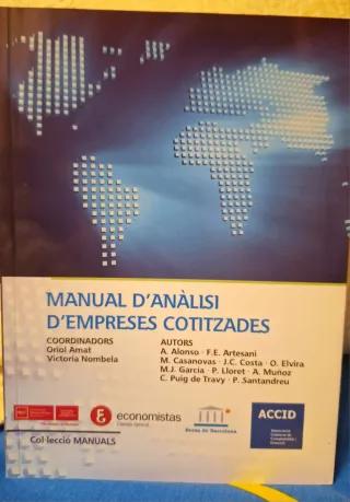 Manual d'anàlisis d'empreses cotitzades