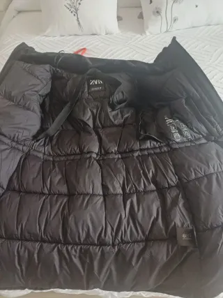 Cazadora Zara Negra Talla XS