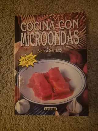 Cocina con microondas