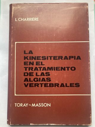 La kinesiterspia en las alguas vertebrales