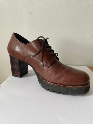 Botines de cordones invierno mujer