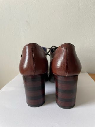 Botines de cordones invierno mujer
