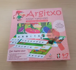 Argitxo. Juego de palabras.