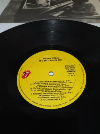 LP Rolling Stones - It's Only Rock 'n Roll (1974)