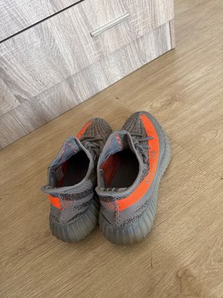 Adidas Yeezy Boost 350 V2 Gris Naranja