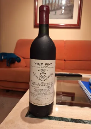 Botella Vega Sicilia Unico Reserva Especial