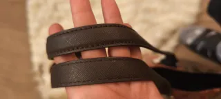 Borsa Pinko Pitonata Marrone Arancio