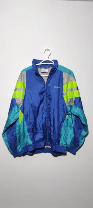 Sudadera adidas Vintage 90s retro con cremallera