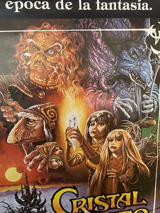 Cartel original Cristal Oscuro the Dark Crystal