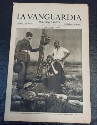 La vanguardia. Barcelona. 13 de agosto de 1936
