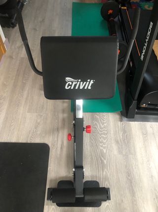 Banco multifuncional abdomilales y pesas