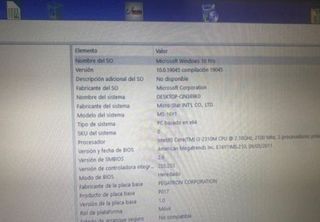 Portátil MSI i3 10a Gen