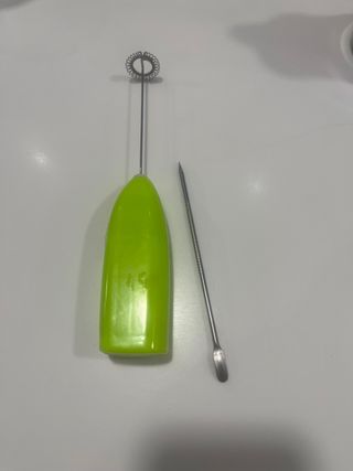 Utensilios Barista: Batidor y Espátula