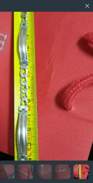 PULSERA PLATA MACIZA 11gr.