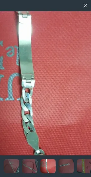 PULSERA PLATA MACIZA 11gr.