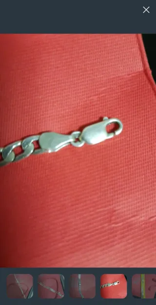 PULSERA PLATA MACIZA 11gr.