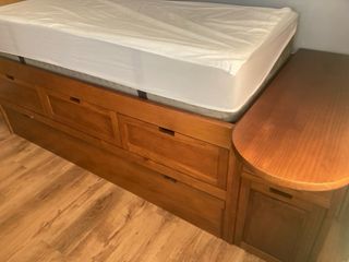 Litera Compacta 2 camas individuales con cajones