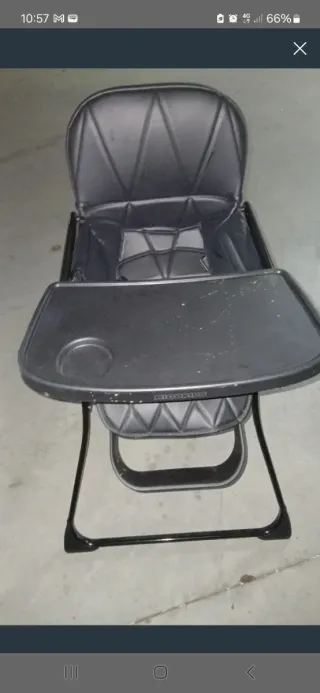 Trona de bebé plegable