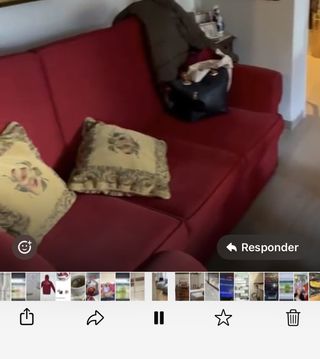 Sofá de 3 plazas en tela