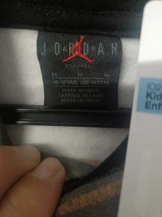 Sudadera Jordan Niño Talla M Original