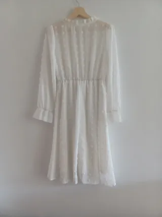 Vestido blanco vintage