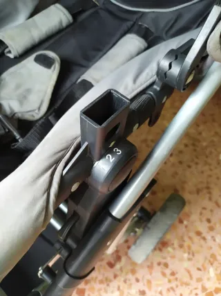 Carrito de bebé Asalvo gris