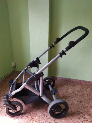 Carrito de bebé Asalvo gris