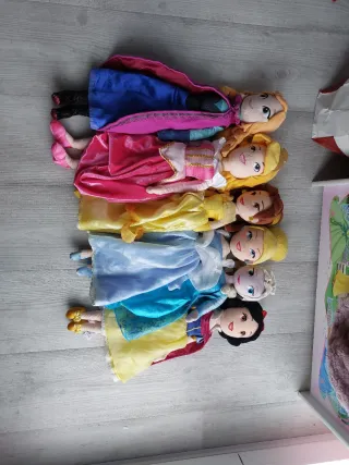 Muñecas Disney Peluche Princesas