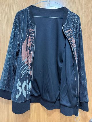 Cazadora lentejuelas