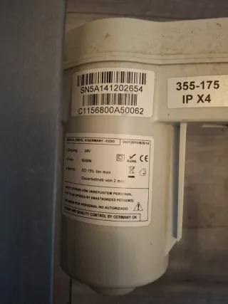 Cama articulada metal y madera