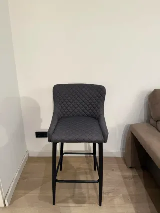 2 Taburetes PEBRINGE - Gris