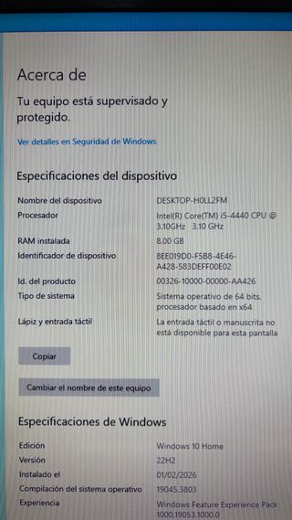 PC HP Pavilion i5 8GB RAM 256GB SSD + 1TB HDD