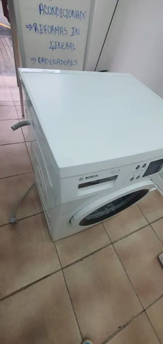 Lavadora Bosch Serie 6 Blanca 8kg