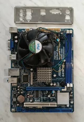 Scheda Madre ASRock G41M-VS3 + CPU Intel