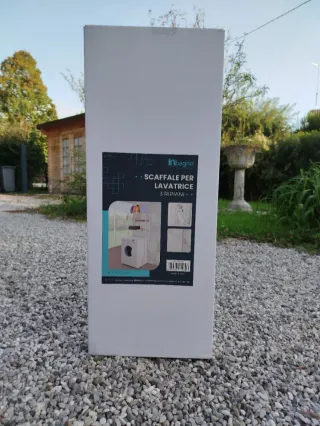 Scaffale copri lavatrice