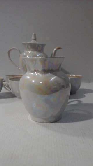 Juego de café/té Soviético - Gorodnitsky Nacarado