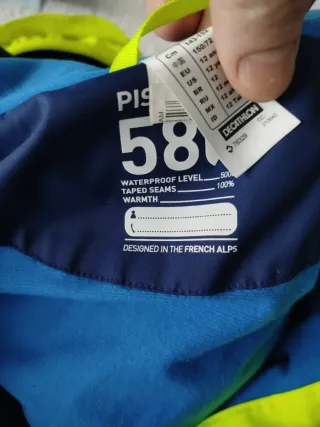 Chaqueta niño nieve esquí Wedze