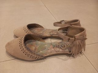 Zapatos Bailarinas LICEAN Beige Mujer