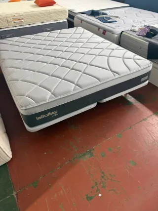 180x200 KING SIZE 2BASES RETAPIZADA3D 90x200(12/p