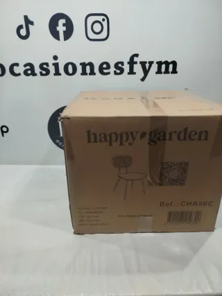 JUEGO 2 SILLAS REJILLA RATAN ASIENTO ELENA BLANCO