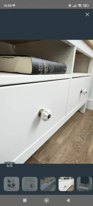 Pomos originales IKEA Hemnes + extra decorativo