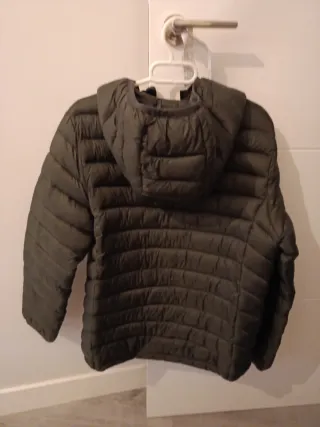 Plumas fino Mango niño verde T.13/14