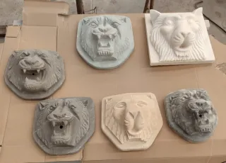 Mascarones para fuentes y pilones