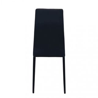 Sedia Imbottita Schienale Alto in Metallo Cucina