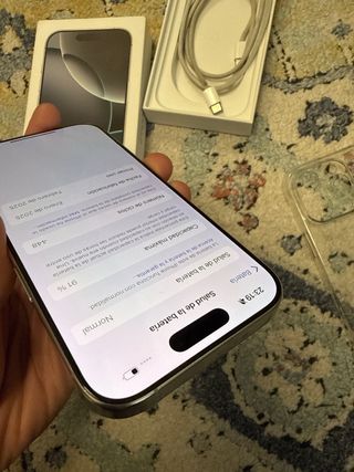 iPhone 16 Pro 256GB 91% Bateria