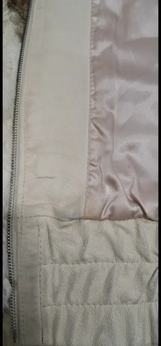 Bomber Piel Mango Multicolor