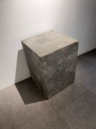 Pedestal Cemento Pulido a Medida