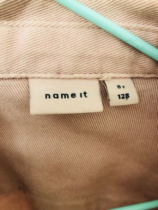 Chaqueta vaquera rosa niña